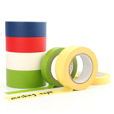 No Glue Residue Crepe Pape General Masking Tape for Auto