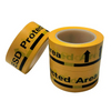 Yellow Outdoor Warning Tape with Glue for Warning Signs