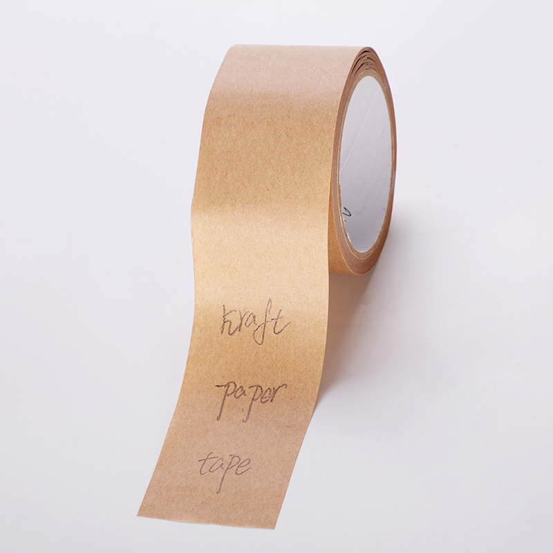 Writable Easy Tear Thicker Kraft Paper Tape for Packaging