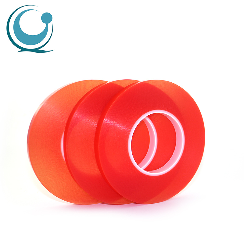 Red Hot Melt Clear Acrylic Double-Sided Tape for Electronics